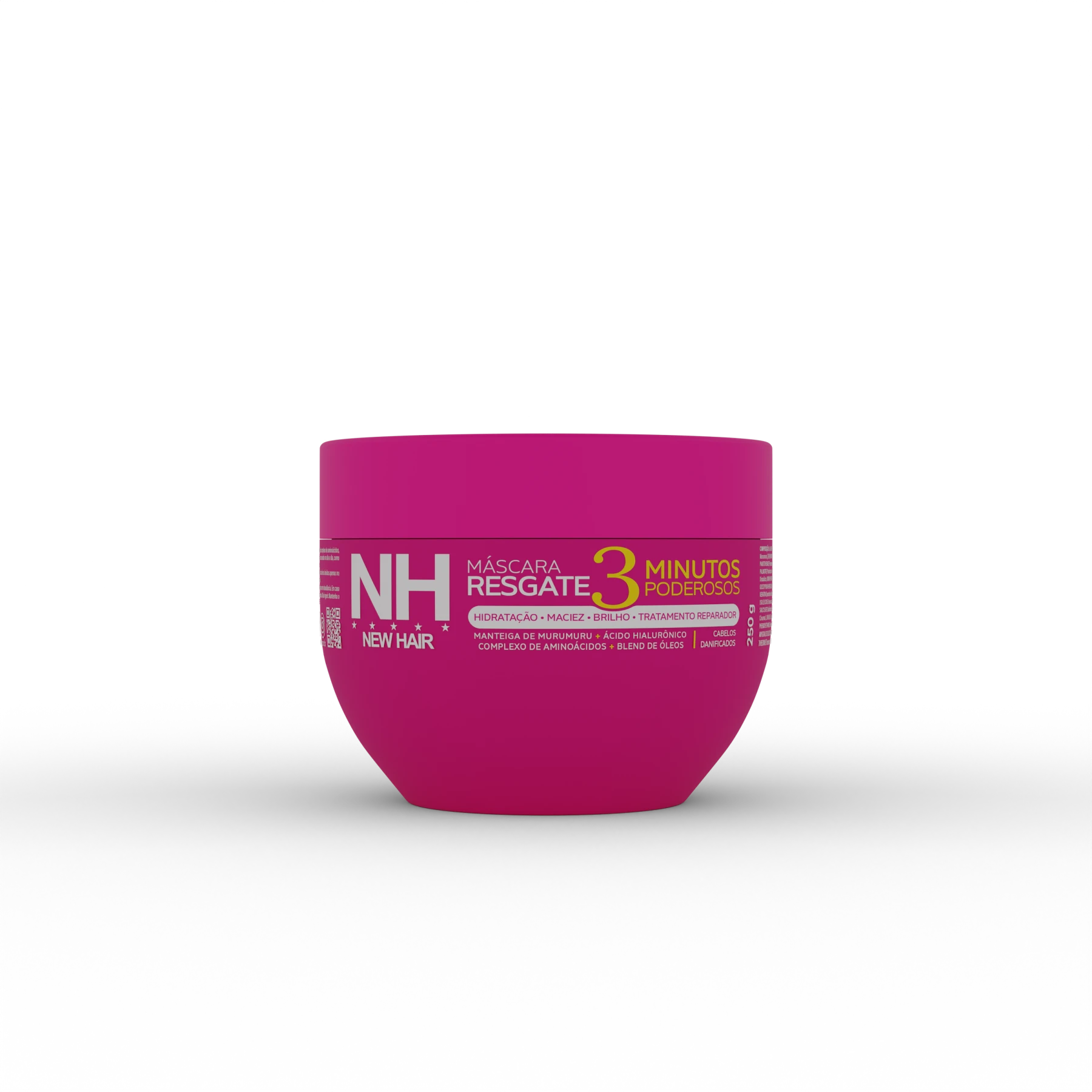 Máscara Resgate 3 Minutos New Hair 250 g